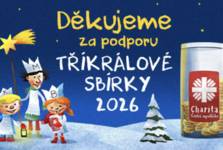 Oblastní charita Rajhrad děkuje za podporu Tříkrálové sbírky 2026